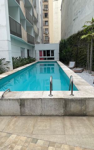 Apartamento para alugar com 22m², 1 quarto e sem vaga