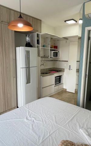 Apartamento para alugar com 22m², 1 quarto e sem vaga
