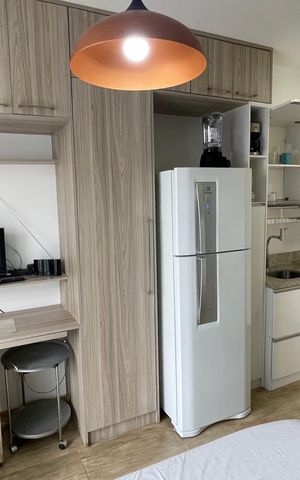 Apartamento para alugar com 22m², 1 quarto e sem vaga