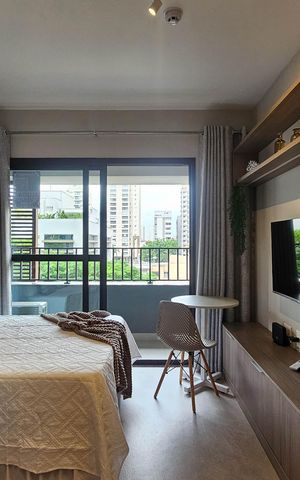 Studio para alugar com 25m², 1 quarto e sem vaga Studio para alugar com 25m², 1 quarto e sem vagaStudio