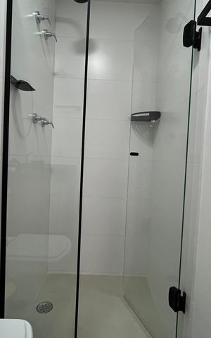 Studio para alugar com 18m², 1 quarto e sem vaga Studio para alugar com 18m², 1 quarto e sem vagaBanheiro