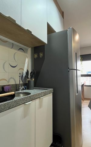 Studio para alugar com 18m², 1 quarto e sem vaga Studio para alugar com 18m², 1 quarto e sem vagaCozinha