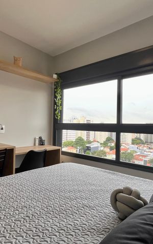 Studio para alugar com 18m², 1 quarto e sem vaga Studio para alugar com 18m², 1 quarto e sem vagaSala/Quarto