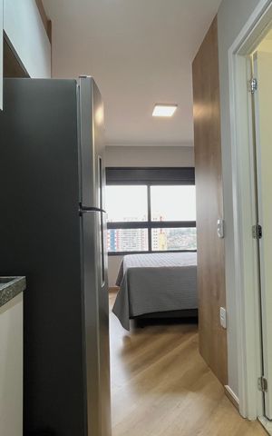 Studio para alugar com 18m², 1 quarto e sem vaga Studio para alugar com 18m², 1 quarto e sem vagaCozinha