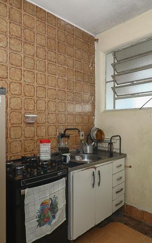 Apartamento à venda com 57m², 1 quarto e sem vagaCozinha