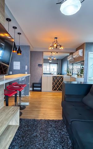Apartamento para alugar com 74m², 2 quartos e 1 vaga Apartamento para alugar com 74m², 2 quartos e 1 vagaSala