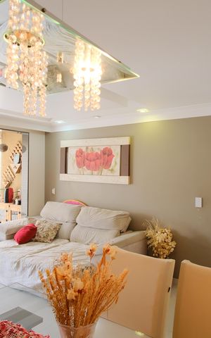 Apartamento à venda com 72m², 3 quartos e 2 vagasSala