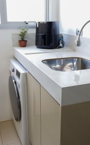 Apartamento à venda com 65m², 3 quartos e 1 vaga Apartamento à venda com 65m², 3 quartos e 1 vagaLavanderia