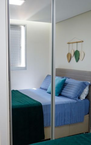 Apartamento à venda com 65m², 3 quartos e 1 vaga Apartamento à venda com 65m², 3 quartos e 1 vagaQuarto 2