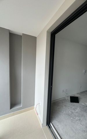 Apartamento à venda com 26m², 1 quarto e sem vagaVaranda