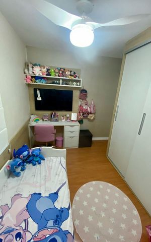 Apartamento à venda com 95m², 3 quartos e 2 vagas Apartamento à venda com 95m², 3 quartos e 2 vagasQuarto 3
