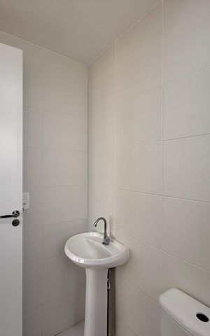 Apartamento para alugar com 37m², 1 quarto e sem vaga Apartamento para alugar com 37m², 1 quarto e sem vagaBanheiro Suíte