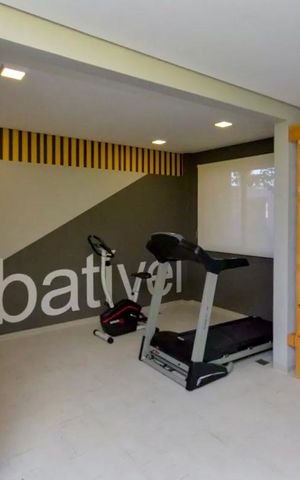 Apartamento para alugar com 37m², 1 quarto e sem vaga Apartamento para alugar com 37m², 1 quarto e sem vagaAcademia