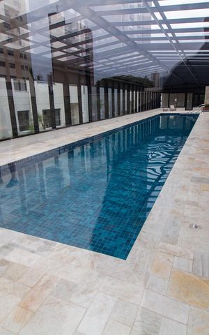 Apartamento para alugar com 53m², 1 quarto e 1 vaga Apartamento para alugar com 53m², 1 quarto e 1 vagaÁREA COMUM - PISCINA AQUECIDA