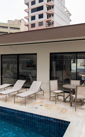 Apartamento para alugar com 53m², 1 quarto e 1 vaga Apartamento para alugar com 53m², 1 quarto e 1 vagaÁREA COMUM - PISCINA CASA DE CAMPOS 1
