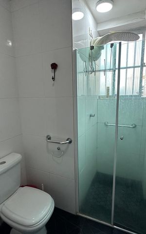 Apartamento para alugar com 56m², 1 quarto e sem vaga Apartamento para alugar com 56m², 1 quarto e sem vagaBanheiro