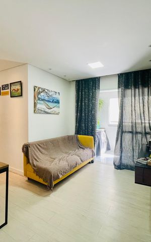 Apartamento à venda com 54m², 2 quartos e 1 vaga Apartamento à venda com 54m², 2 quartos e 1 vagaSala