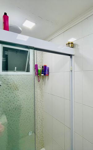 Apartamento à venda com 54m², 2 quartos e 1 vaga Apartamento à venda com 54m², 2 quartos e 1 vagaBanheiro
