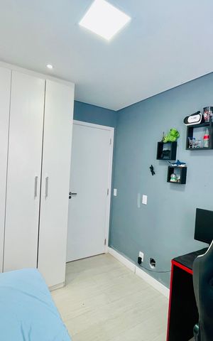 Apartamento à venda com 54m², 2 quartos e 1 vaga Apartamento à venda com 54m², 2 quartos e 1 vagaQuarto 1