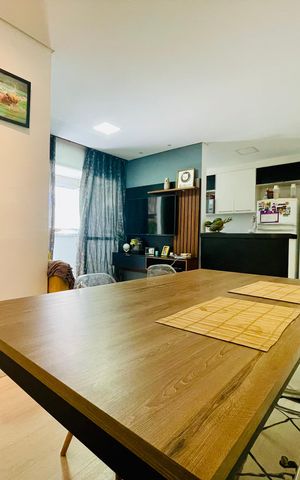 Apartamento à venda com 54m², 2 quartos e 1 vaga Apartamento à venda com 54m², 2 quartos e 1 vagaSala de Jantar