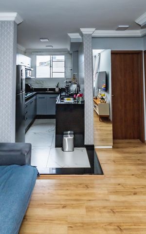 Apartamento à venda com 45m², 2 quartos e 1 vagaSala
