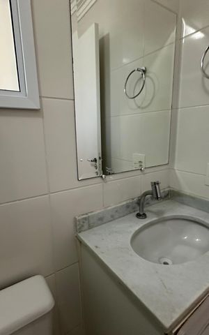 Apartamento à venda com 61m², 2 quartos e 1 vaga Apartamento à venda com 61m², 2 quartos e 1 vagaBanheiro