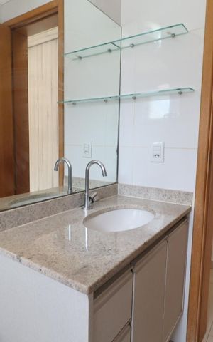 Apartamento para alugar com 70m², 2 quartos e 2 vagas Apartamento para alugar com 70m², 2 quartos e 2 vagasBanheiro da Suíte