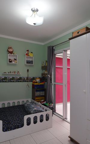 Apartamento à venda com 102m², 3 quartos e 2 vagasQuarto 1