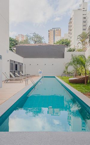Studio à venda com 24m², 1 quarto e sem vagaPiscina