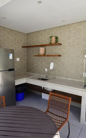 Apartamento à venda com 67m², 2 quartos e 1 vagaÁrea comum - Churrasqueira