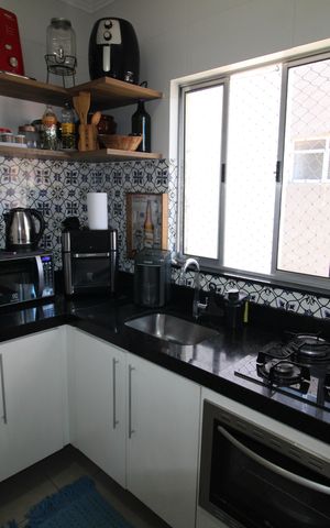 Apartamento à venda com 64m², 2 quartos e sem vagaCozinha