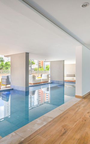 Studio à venda com 26m², 1 quarto e sem vagaPiscina