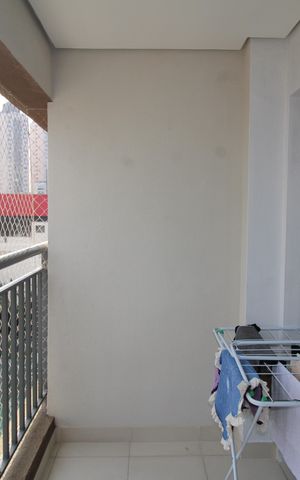 Studio para alugar com 28m², 1 quarto e sem vagaVaranda