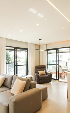 Apartamento para alugar com 109m², 3 quartos e 2 vagas Apartamento para alugar com 109m², 3 quartos e 2 vagasSala