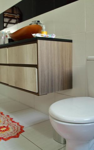 Casa à venda com 259m², 3 quartos e 3 vagasBanheiro da Suíte 