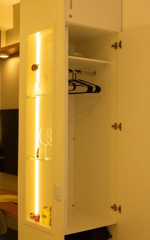 Apartamento para alugar com 27m², 1 quarto e sem vaga