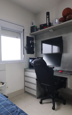Apartamento à venda com 115m², 3 quartos e 2 vagasQuarto 2 suíte