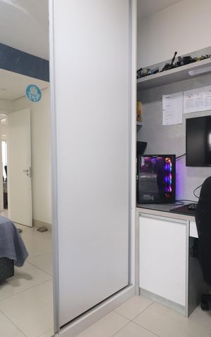Apartamento à venda com 115m², 3 quartos e 2 vagasQuarto 3 suíte