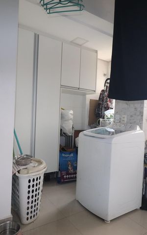 Apartamento à venda com 115m², 3 quartos e 2 vagasÁrea de Serviço