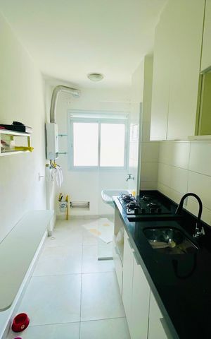Apartamento à venda com 46m², 2 quartos e 1 vaga Apartamento à venda com 46m², 2 quartos e 1 vagaÁrea de Serviço