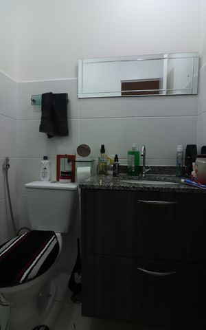 Apartamento à venda com 108m², 2 quartos e 1 vagaBanheiro Social
