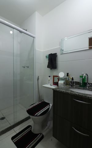 Apartamento à venda com 108m², 2 quartos e 1 vagaBanheiro Social