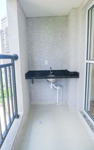 Apartamento para alugar com 40m², 2 quartos e 1 vagaVaranda da Sala