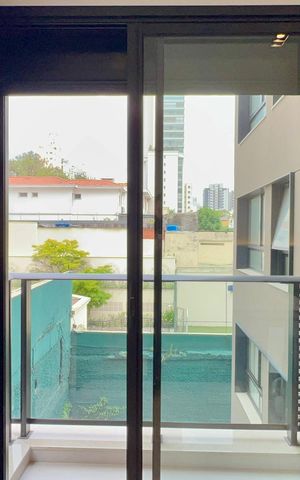 Studio para alugar com 33m², 1 quarto e sem vaga Studio para alugar com 33m², 1 quarto e sem vagaSacada