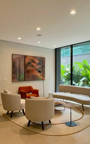 Studio para alugar com 33m², 1 quarto e sem vaga Studio para alugar com 33m², 1 quarto e sem vagaHall de entrada