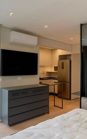 Studio para alugar com 33m², 1 quarto e sem vaga Studio para alugar com 33m², 1 quarto e sem vagaQuarto