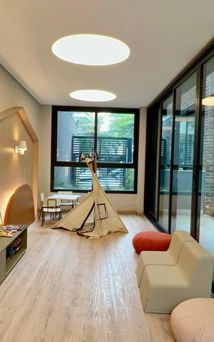 Studio para alugar com 33m², 1 quarto e sem vaga Studio para alugar com 33m², 1 quarto e sem vagaBrinquedoteca