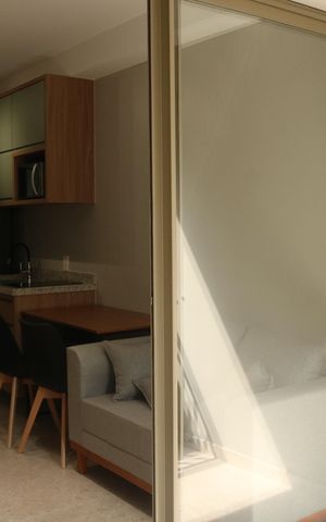 Apartamento para alugar com 37m², 1 quarto e sem vagaVaranda da Sala
