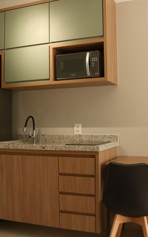 Apartamento para alugar com 37m², 1 quarto e sem vagaSala e Cozinha Integrada