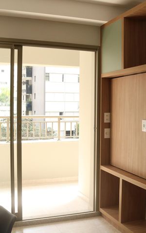 Apartamento para alugar com 37m², 1 quarto e sem vagaSala e Cozinha Integrada